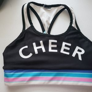 Cheer sports bra